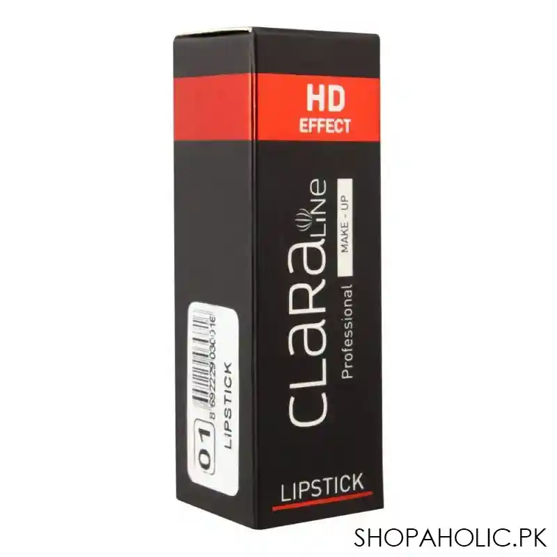 claraline professional hd effect lipstick, 01 image3