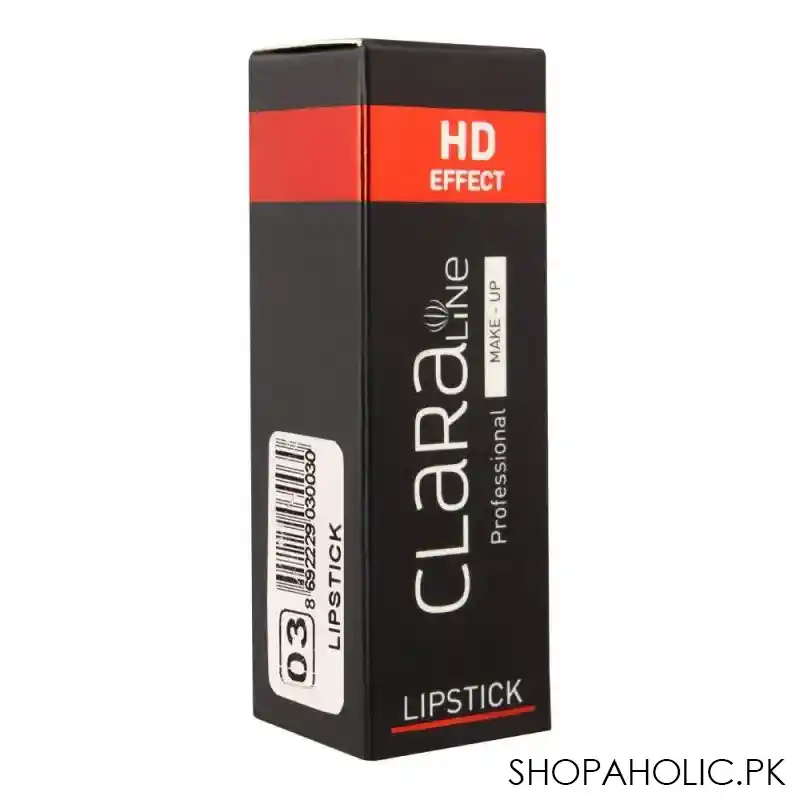 claraline professional hd effect lipstick, 03 image3