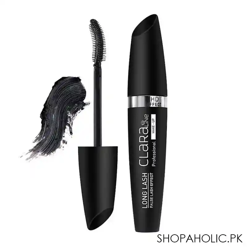 claraline professional hd effect long lash false lash effect mascara, black main image