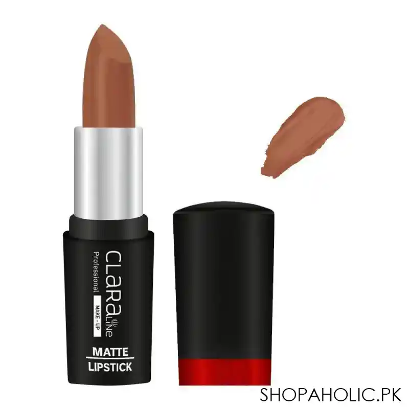 claraline professional hd effect matte lipstick, 443 main image