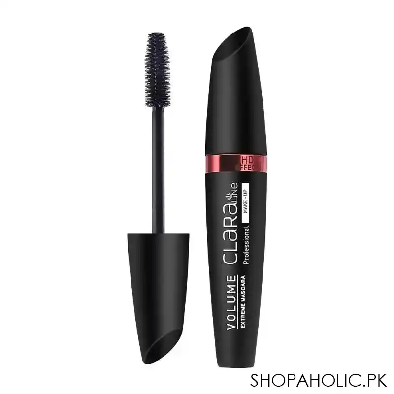 claraline professional hd effect volume extreme mascara, black main image