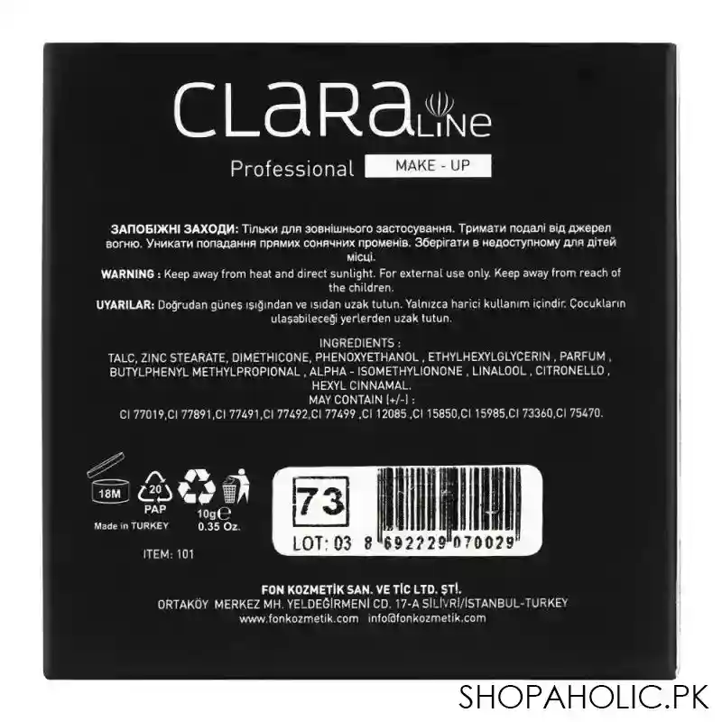 claraline professional high definition compact blusher, 73 image5