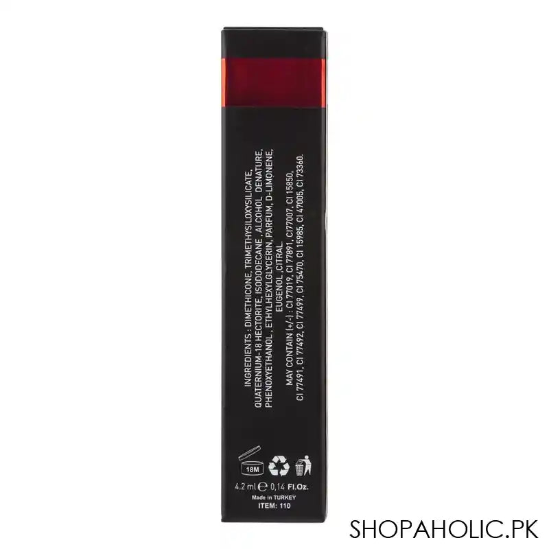 Claraline Professional Kiss Proof Matte Lipcream, 417 - Image 5