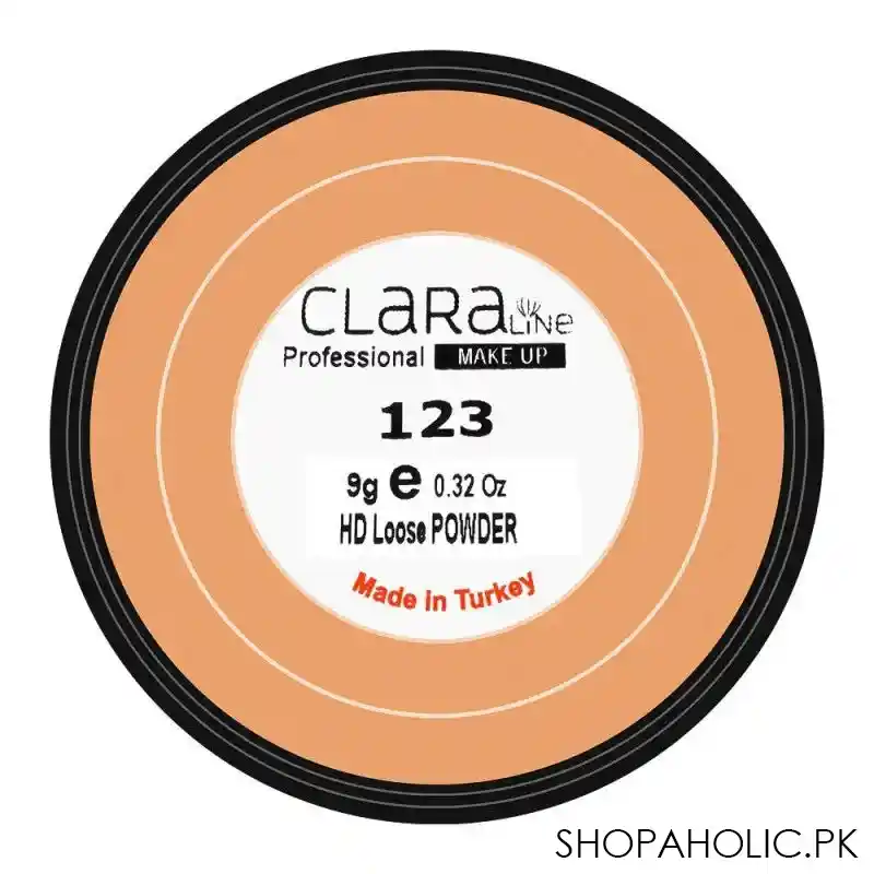 claraline professional make up hd loose powder, 123 image2