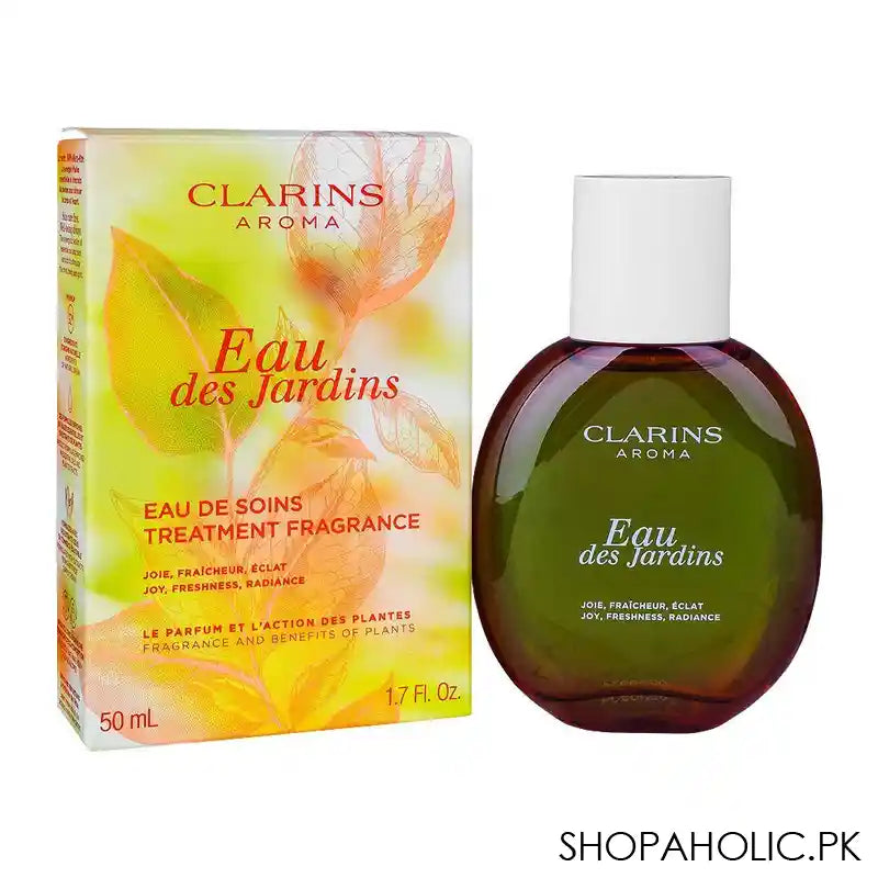 Clarins Eau Des Jardins Eau De Soins Treatment Fragrance, 50ml - Main Image