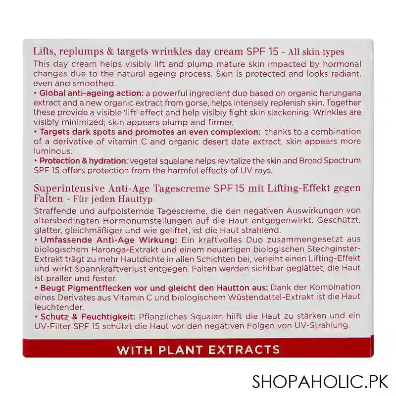 Clarins Multi Intensive Jour Super Restorative Day Cream, SPF 15, Lifts, Replumps, 50ml - Image 2