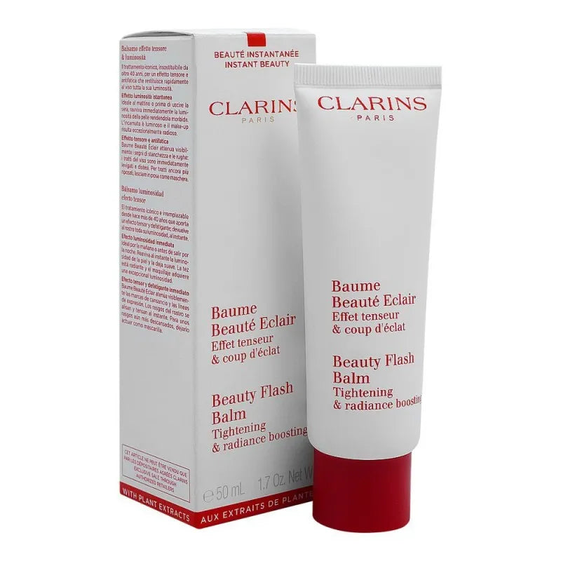 clarins paris beauty flash balm tightening & radiance boosting, 50ml main image