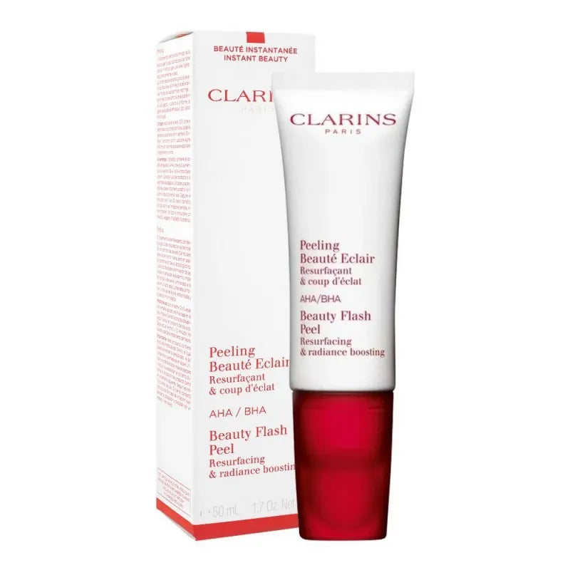 clarins paris beauty flash peel face gel, 50ml main image