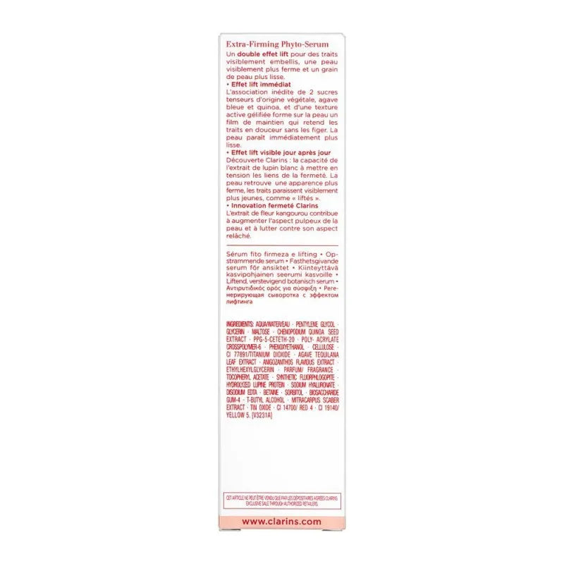 clarins paris extra  firming phyto serum, 50ml image5