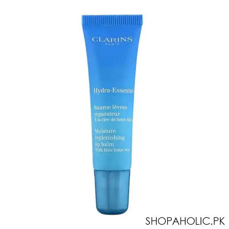 clarins paris hydra essentiel moisture replenishing lip balm, 15ml main image