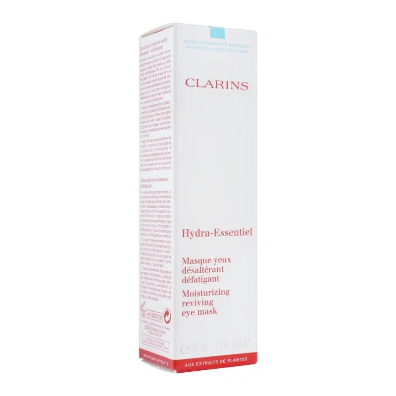 clarins paris hydra essentiel moisturizing reviving eye mask, 30ml image2