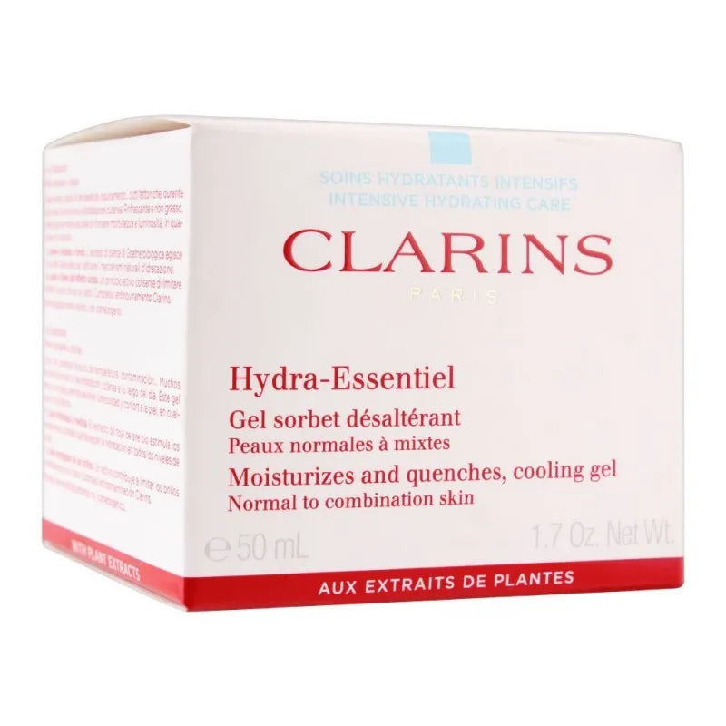 clarins paris hydra essentiel normal to combination skin cooling gel, 50ml image2