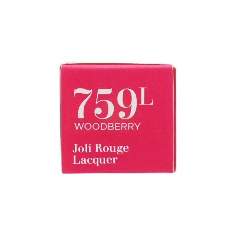 clarins paris joli rouge lacquer intense colour lip balm, 759l woodberry image4