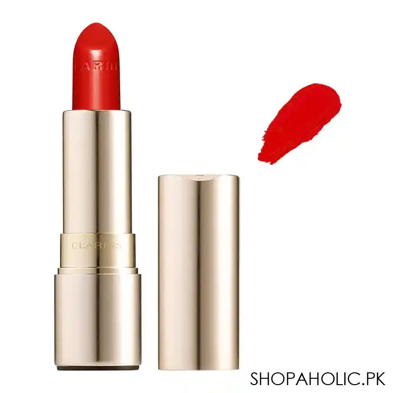 Clarins Paris Joli Rouge Moisturizing Long-Wearing Lipstick, 741 Red Orange - Main Image