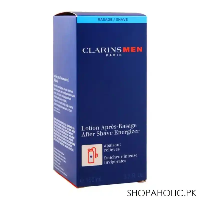 clarins paris men after shave energizer, 100ml image2