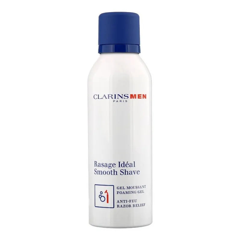 clarins paris men smooth shave foaming gel, 150ml main image