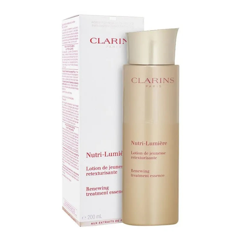 clarins paris nutri lumiere renewing treatment essence 200ml main image