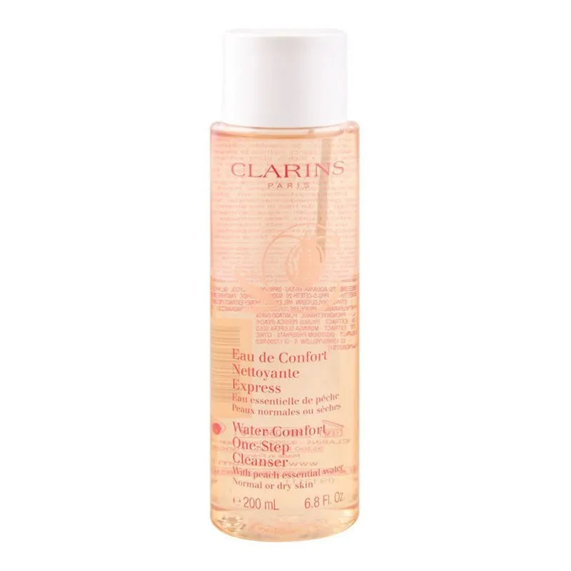 clarins paris water comfort one step cleanser, normal or dry, skin 200ml main image