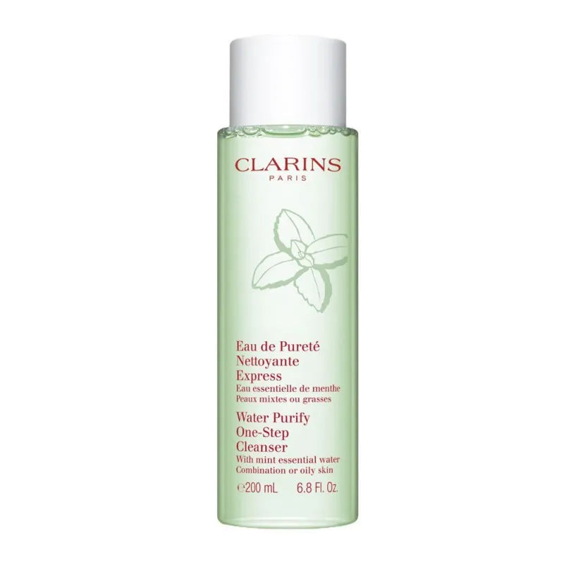 clarins paris water purify one step cleanser, combination or oily skin, 200ml main image