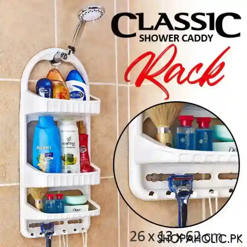 classic shower caddy rack main image