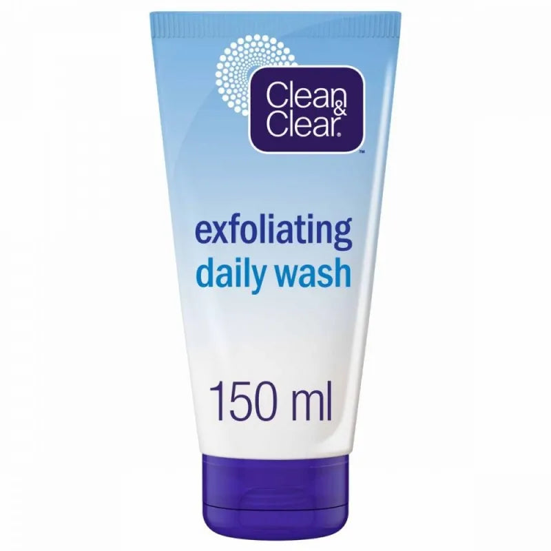 clean & clear exfoliating daily wash, oil free, 150ml main image