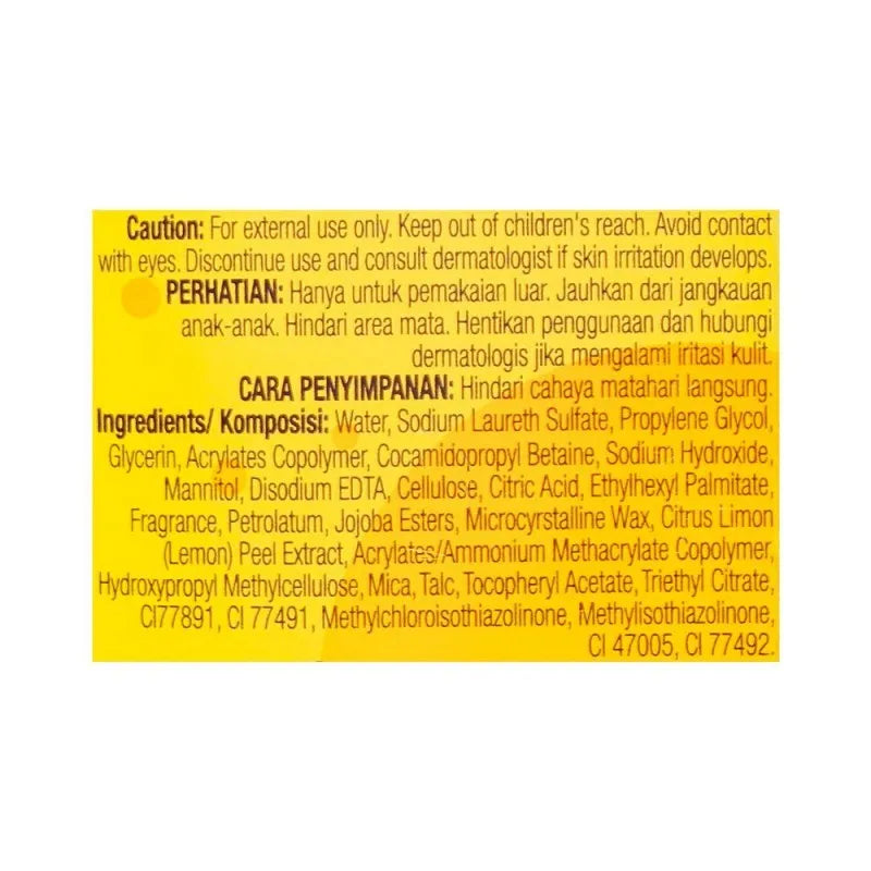 clean & clear fruit essentials lemon facial wash, 100ml image3