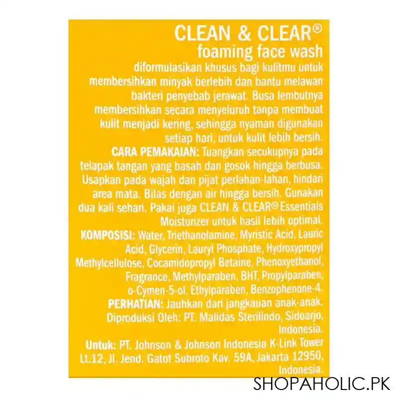 Clean & Clear Men Edition Face Wash, 100ml - Image 3