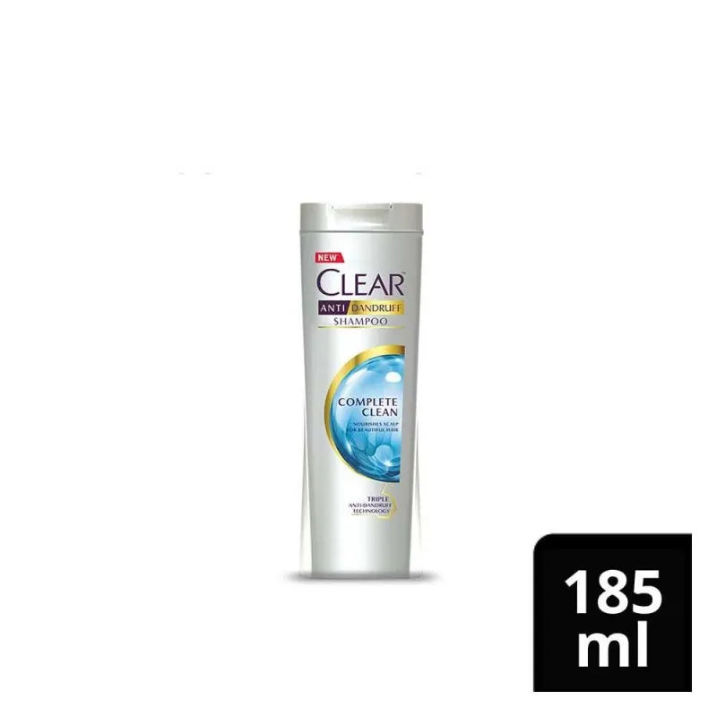 clear anti dandruff complete clean shampoo, 180ml main image