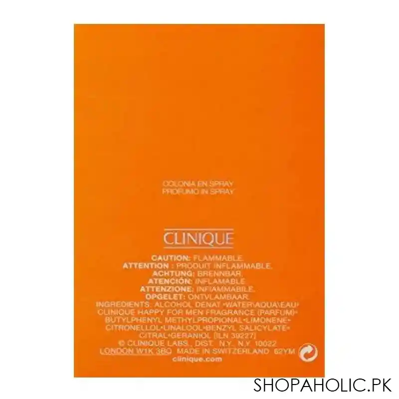 clinique happy for men eau de toilette 100ml image3