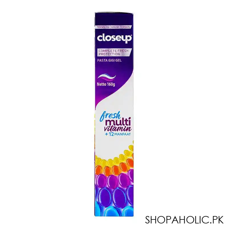 Closeup Fresh Multi Vitamin+12 Manfaat Toothpaste, Pasta Gigi Gel Toothpaste, 160g - Main Image