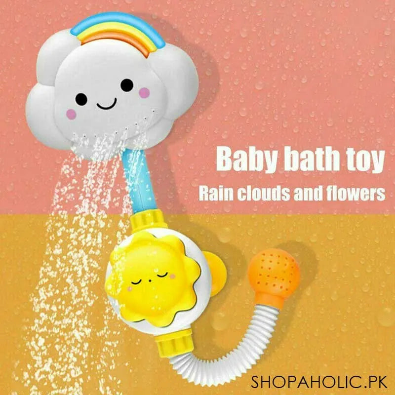 cloud bathtub showers   interactive baby bath toy for babies 18 months and older image2