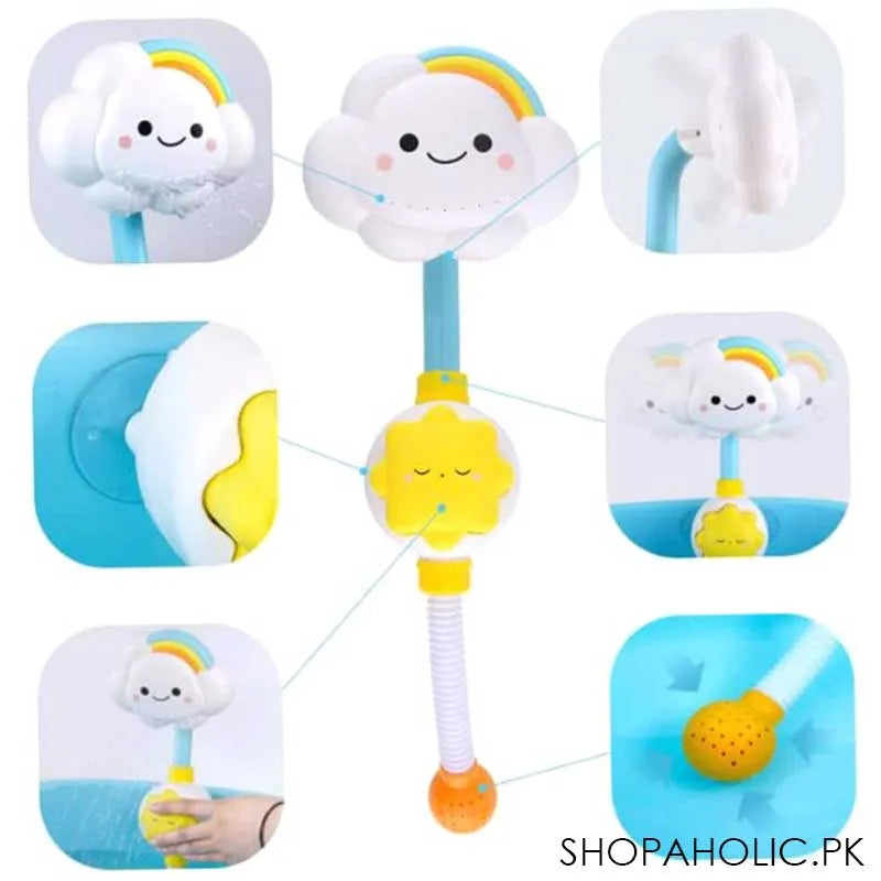 cloud bathtub showers   interactive baby bath toy for babies 18 months and older image3