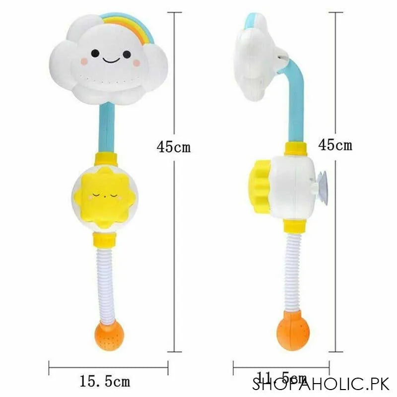 cloud bathtub showers   interactive baby bath toy for babies 18 months and older image6