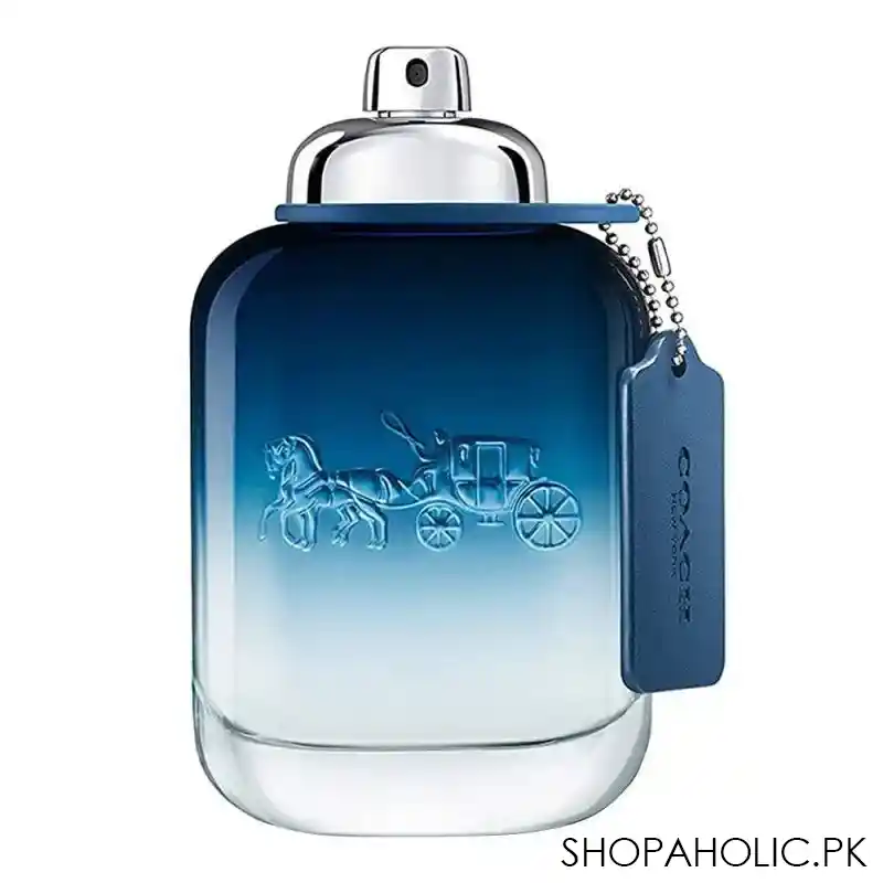 coach new york blue eau de toilette, fragrance for men, 100ml main image