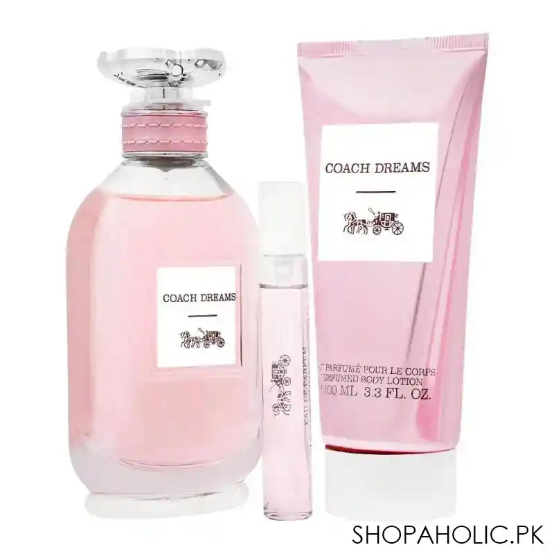 coach new york coach dreams gift set, edt 90ml + edp 7.5ml + body lotion 100ml main image