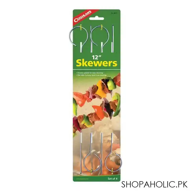 coghlan's skewers, 12 inches set 4 pack, 8977 image2