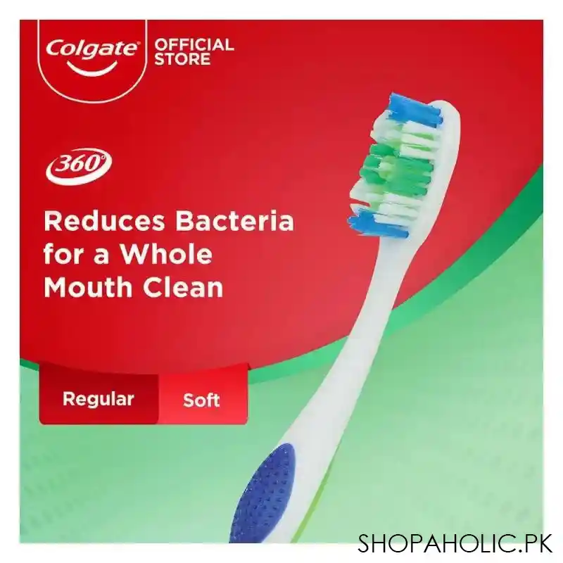 colgate 360 degree whole mouth clean soft toothbrush main image