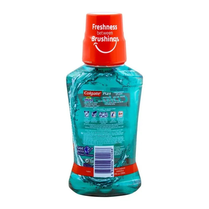 colgate plax freshmint splash mouthwash 250ml image3