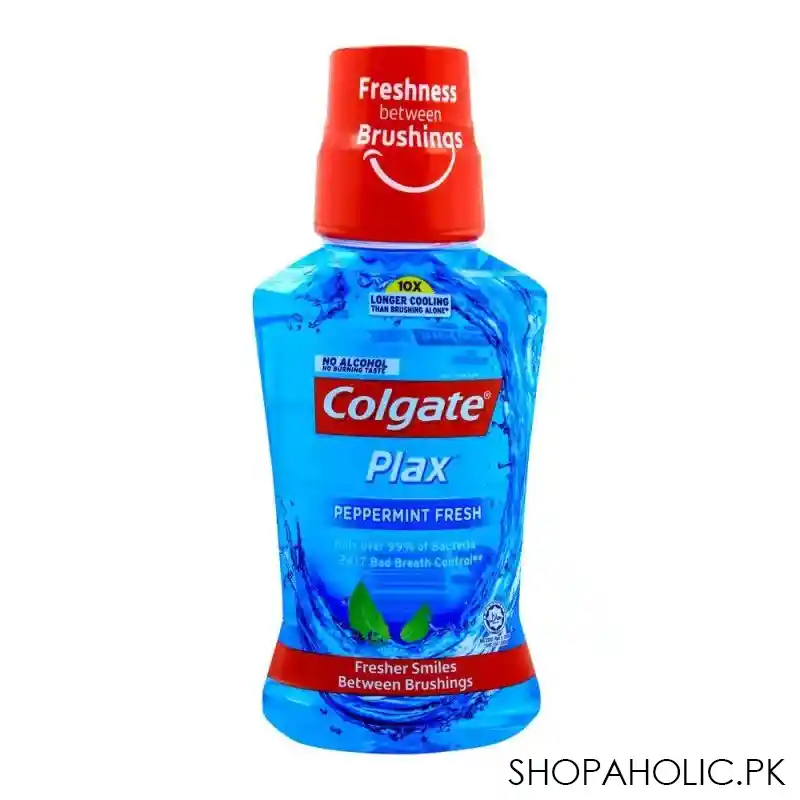 colgate plax peppermint fresh mouthwash 250ml image2