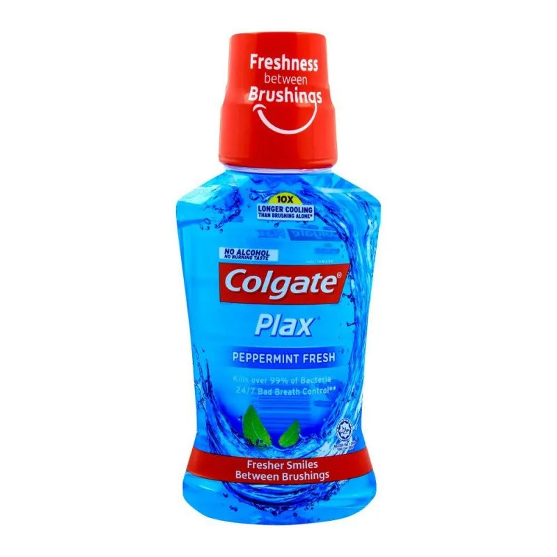 colgate plax peppermint fresh mouthwash 250ml image2