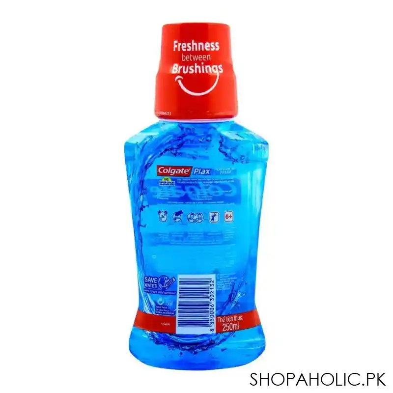 colgate plax peppermint fresh mouthwash 250ml image3