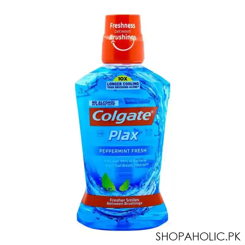 colgate plax peppermint fresh mouthwash 500ml image2