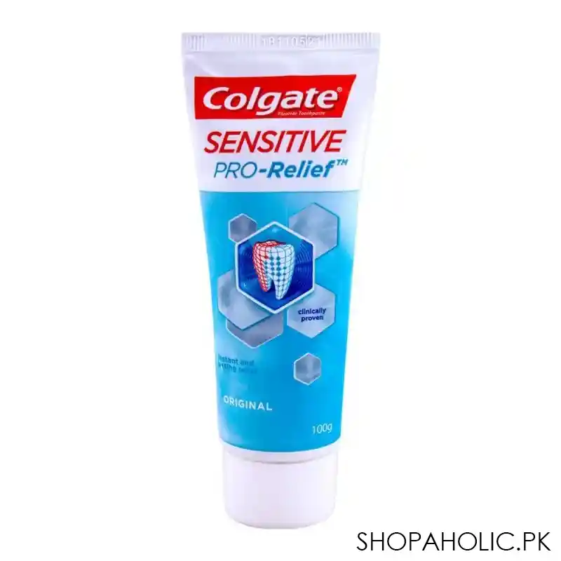 colgate sensitive pro relief original toothpaste 100gm image2