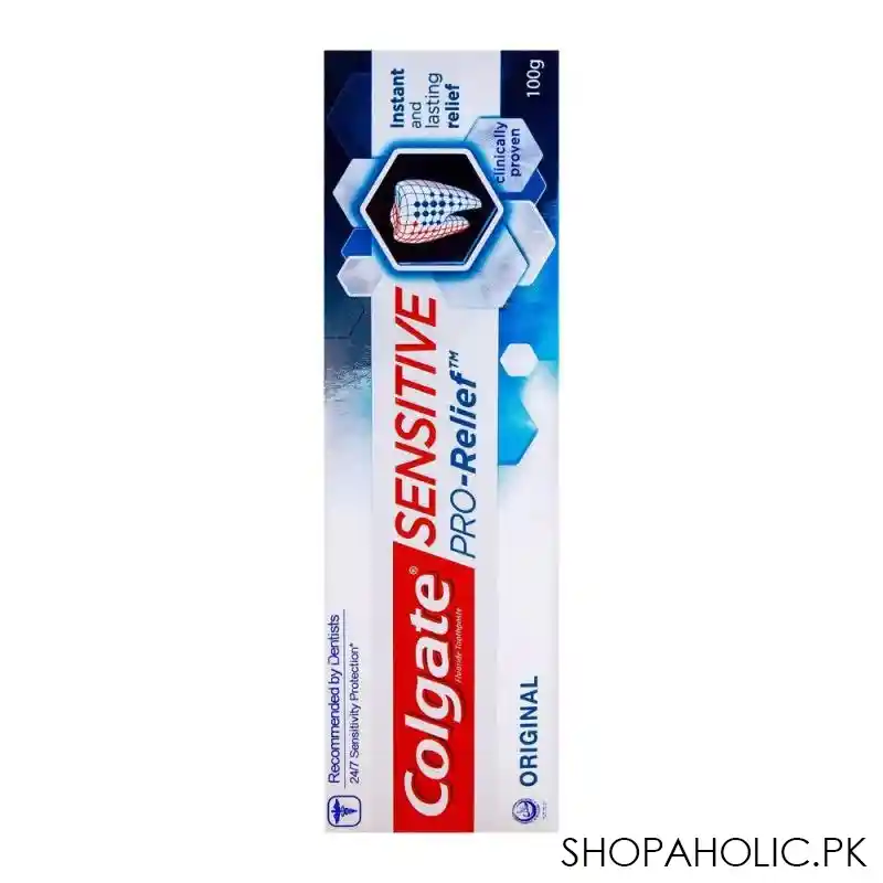 colgate sensitive pro relief original toothpaste 100gm image3