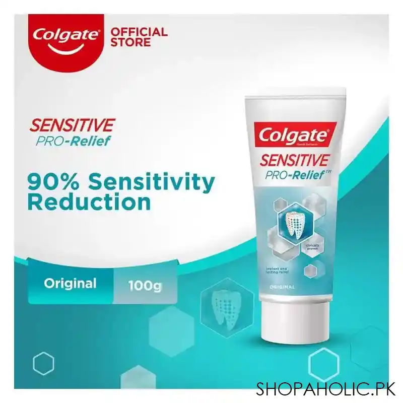 colgate sensitive pro relief original toothpaste 100gm main image