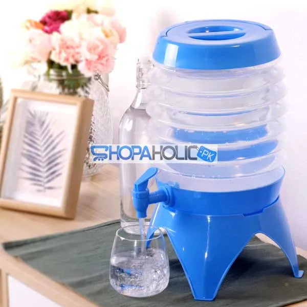 collapsible foldable water dispenser with stand main image