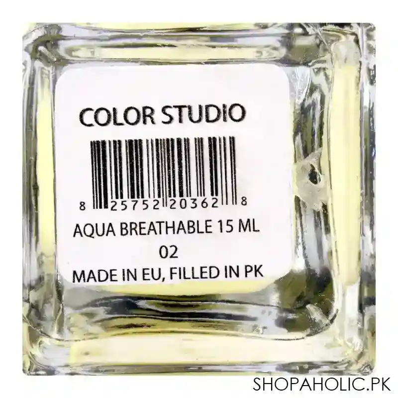 color studio aqua breathable nail polish, 02 image2