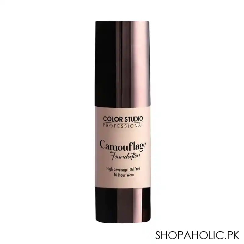 Color Studio Camouflage Foundation, High Coverage, Oil Free, N25 - Image 3