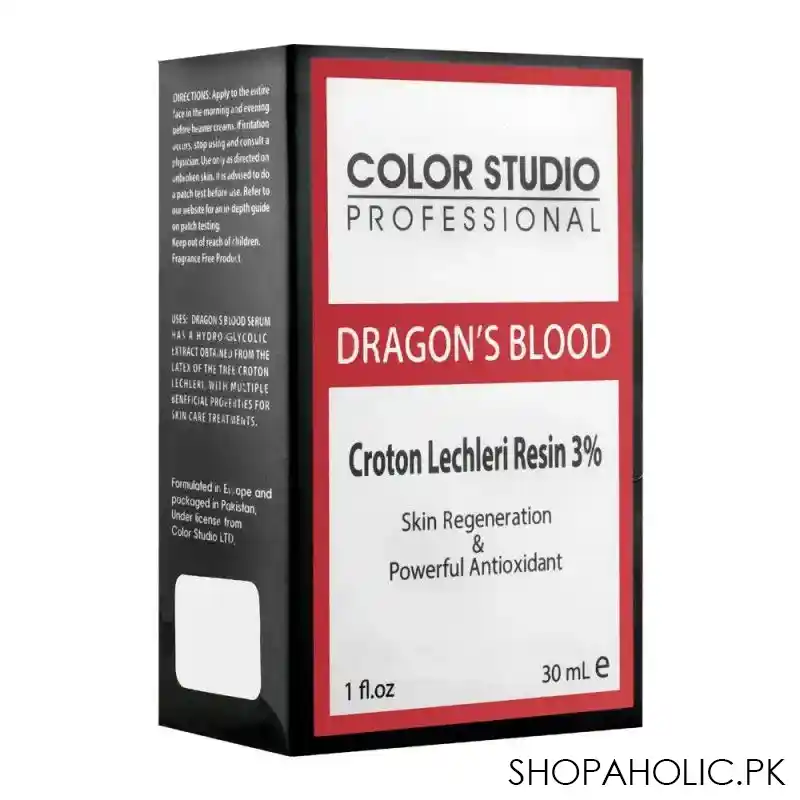 color studio dragon's blood croton lechleri resin 3% serum, 30ml main image