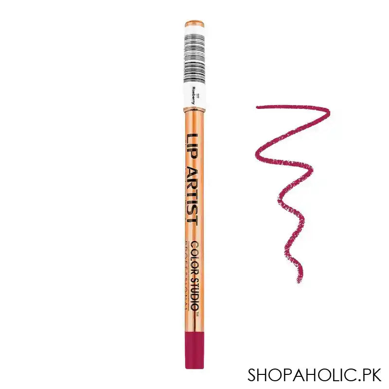 Color Studio Lip Artist Stay On Lip Liner Pencil, 111, Raspberry - Main Image